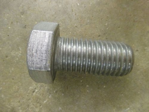 (10) 1&#034;-8 x 2&#034; stainless steel hex cap screw bolt 304 for sale