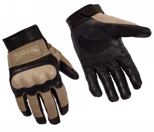 Wiley x g2312x coyote durable cag-1 tactical kevlar weave leather gloves for sale