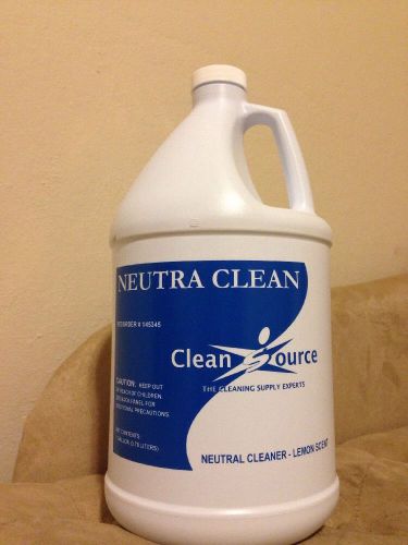 Neutra Clean Cleaner, 1gal Bottle Lemon Scent.Floors,Tile,Enamel Paint,Porcelain
