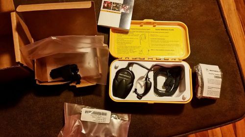 Motorola CommPort-Itegrated Microphone/Receiver System
