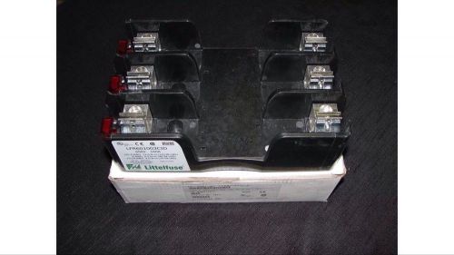 NEW LITTLEFUSE FUSE HOLDER BLOCKS 100 AMP LFR601003CID 100A 600V 3 Pole BOX LUG