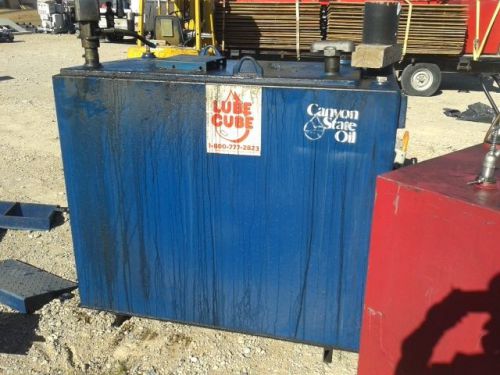 Lube cube secondary flammable liquid tank mfg containment solutions 280 gallon for sale