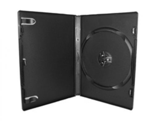 6 Pack Lot DVD Cases -14mm Standard Empty Black DVD Movie Case- Free Shipping