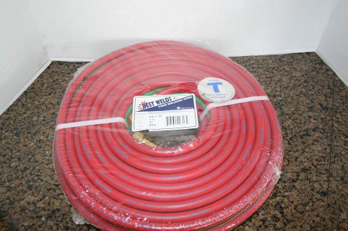 Welding hose 1/4in. x 50ft. goodyear/continental  rubber co. for sale