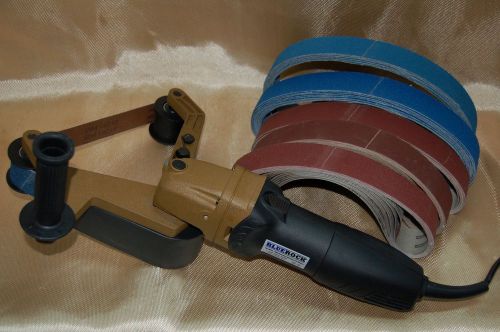 New 40a &amp; 50 belts pipe polisher belt sander by bluerock ® tools fits metabo for sale