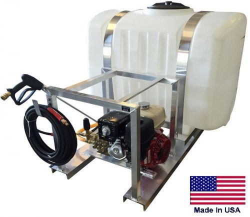PRESSURE WASHER Commercial - Skid Mounted - 200 Gallon Tank - 4 GPM - 4000 PSI