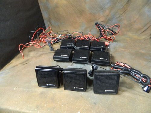 Lot of 9 Motorola HSN4032a Speaker SEE PICTURES