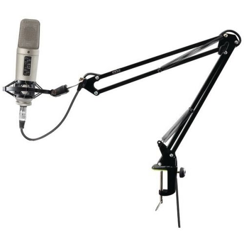 Pyle pro pmksh01 universal table clamp boom shock microphone mount 2.62&#039; ext for sale