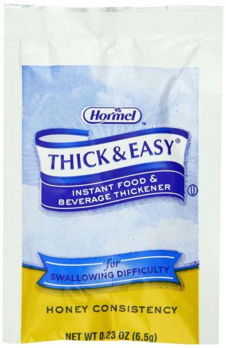 Hormel Thick &amp; Easy, Instant Food Thickener (Honey Consistency), 0.23-Ounce P...