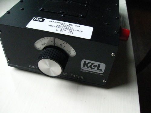 K&amp;L 5BT-500/1000-1-N/N Tunable Bandpass Filter