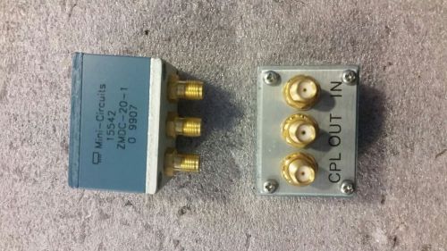 Mini Circuits ZMDC-20-1 Directional Coupler 21db Coupling SMA Two Available