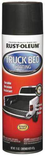 RUST-OLEUM Truck Bed Liner Coating Spray Black 15 oz Kevlar Armor Seal Pack Of 8