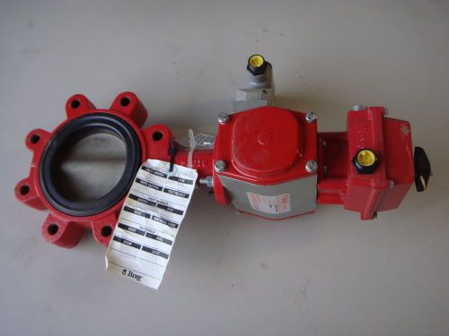 4&#034; bray butterfly valve with actuator, processing, mining, paper, pump, water for sale