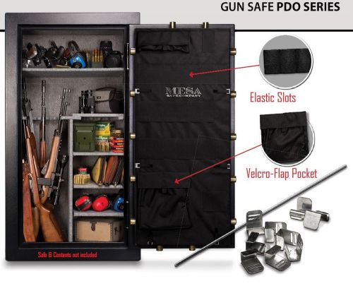 Pdo32 mesa door organizer panel gun safe mbf6032 pistol storage system accessory for sale