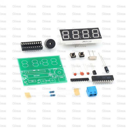 5PCS Digital 4 Bits AT89C2051 Electronic Clock Electronic Production DIY Kits