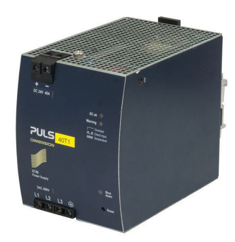 Puls xt40.241 semi regulated power supply 24vdc 40a 960w for sale