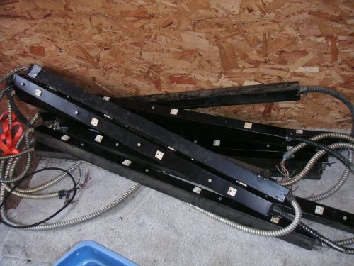 Approximately 75&#039; of stage lighting electrical outlets, wire &amp; flexible conduit for sale
