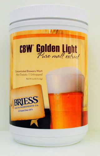 BRIESS CBW GOLDEN LIGHT PURE LIQUID MALT EXTRACT