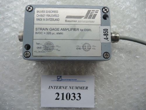 Amplifier Baumer Sensopress DABU type AL1S/508667, SN. 122000, Ferromatik spares