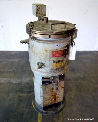 Used- j.h. day daymax disperser, 10 gallon working capacity (15 total), 304 stai for sale