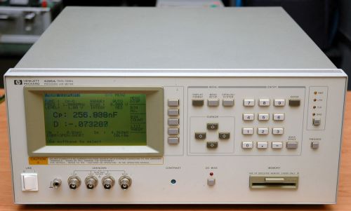 Hewlett packard 4285a /1/301 precision lcr meter, 75 khz to 30 mhz for sale