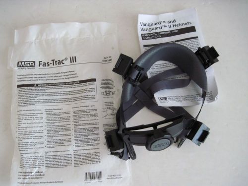 MSA Fas-Trac III 10153386 Replacement Ratchet Suspension Vanguard Helmet