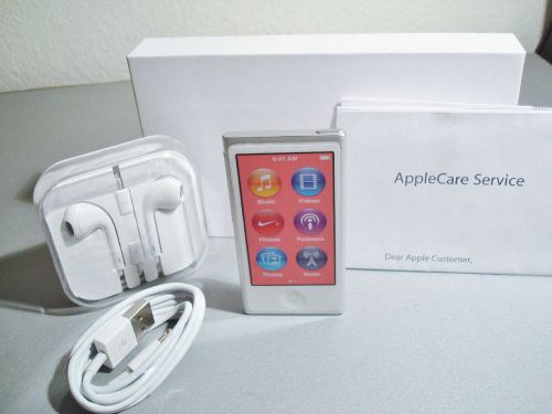 A gift certificate a brand new apple ipod nano 7th generation 16gb for sale