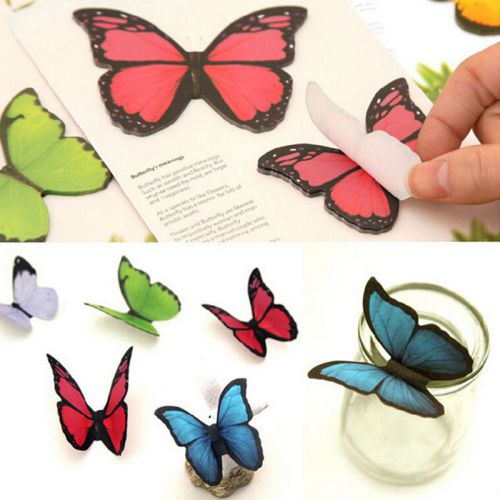 Butterfly Sticker Exclusive Cute Bookmark Marker Flags Sticky Note MP