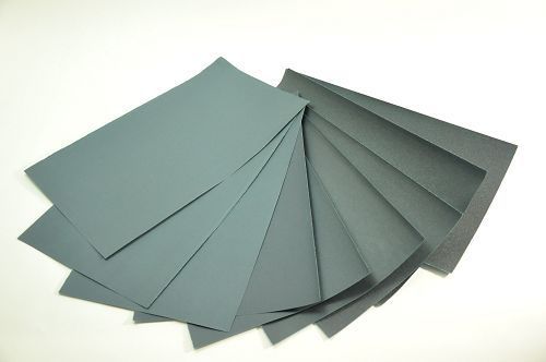 World Abrasive Assorted Waterproof Sandpaper 10 Sheets Per Pack - P1000 Grit