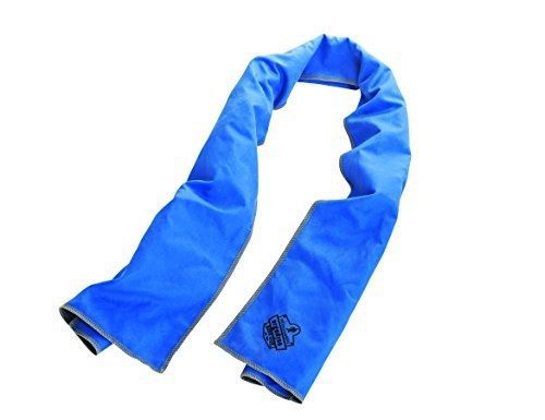 Ergodyne Chill-Its ? 6602MF Evaporative Microfiber Cooling Towel, Blue