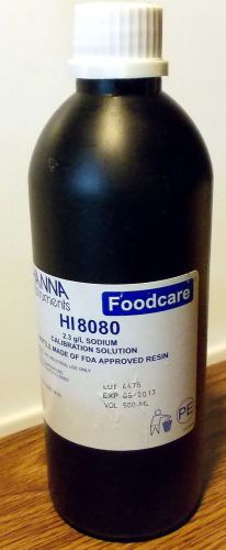 Hanna HI8080 2.3 g/L Sodium Calibration Solution in FDA bottle (500 mL)