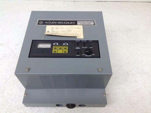Allen Bradley 1332-AAB VFD AC Drive 460 VAC 1.7 kVA 60 Hz 1332AAB