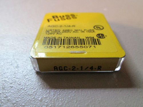 Buss Fuse AGC-2-1/4-R - Pack of 5