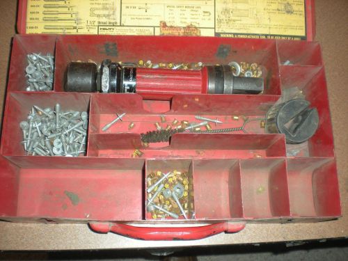 HILTI DX100L  PISTON DRIVE FASTENER With Case ACCESSORIES