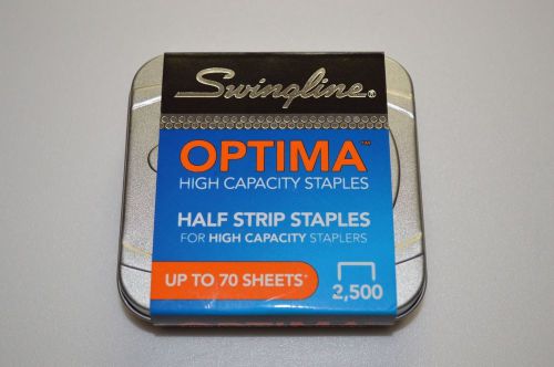 Swingline ~ Optima ~ High Capacity Staples ~ 35550 ~ 2,500 Staples Per Tin ~ NEW