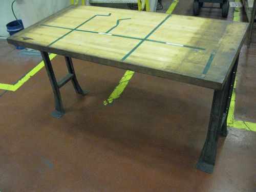 Heavy Duty 1-3/4&#034; Thick Butcher Block Wood 60 x 30 x 34HI Table  KNOXVILLE TN