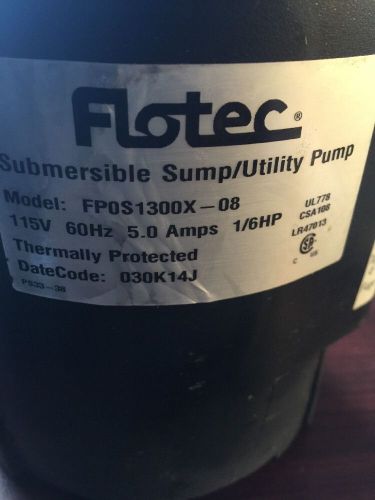 Flotec Utility Pump