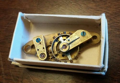 Yale escapement for wedge shaped &#034;pie&#034; movement. Y-361