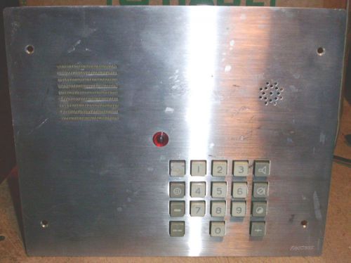 Vintage Executone Intercom Panel Model 411DW26 - 41148 For Parts Or Repair