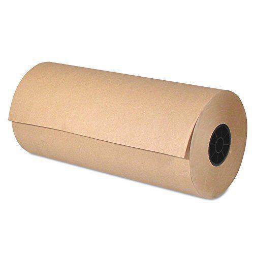 Boardwalk 2440720 Kraft Paper Roll, 24&#034; Width x 720 Length, Bleached White