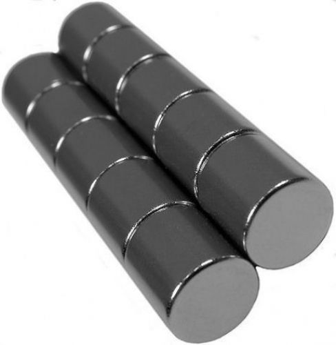 3/8 x 3/8 Cylinders - Neodymium Rare Earth Magnet, Grade N48