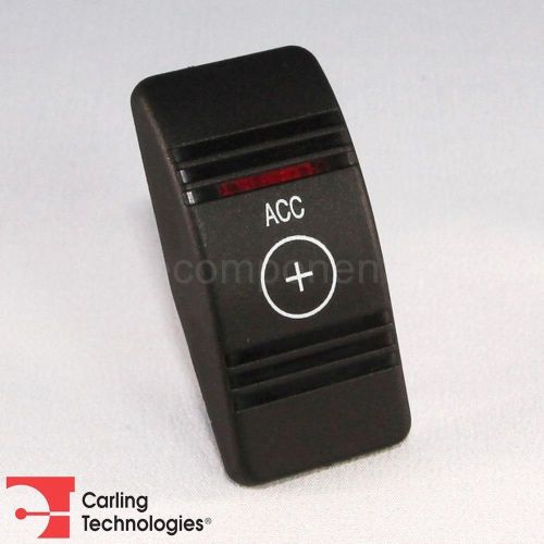 Carling Contura III Actuator Accessory ACC Black Button Red Bar Lens