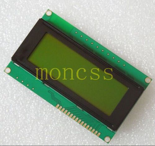 High quality New 2004 204 20X4 Character Yellow LCD Display Module Blacklight