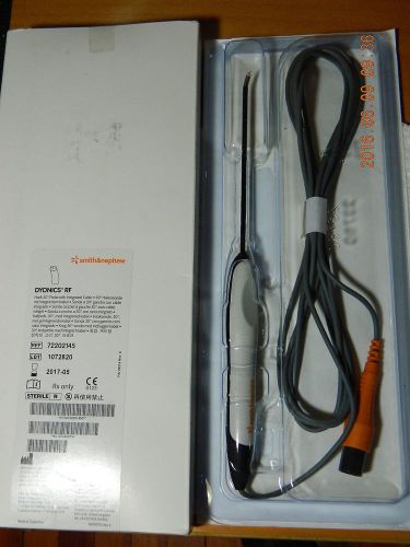 Dyonics RF Hook 30 degree Probe with Integrated Cable #7220214, 2017 expiration