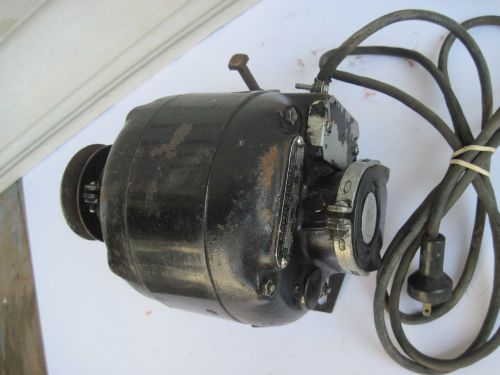 Vintage General Electric AC Motor w/ Pulley -1725 RPM/1/6HP/115V/Quiet &amp; Stong