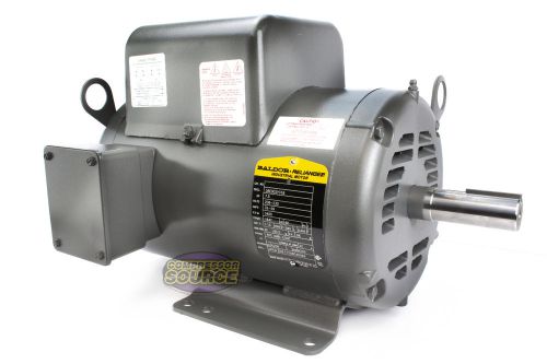 Baldor 7.5 Hp Electric Motor 3450 RPM 184 T Frame 1 Ph Single Phase 208/230 Volt