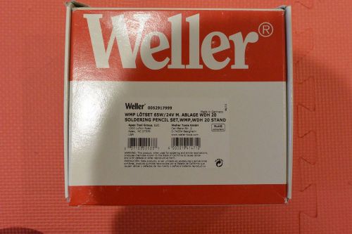 Weller wmp 65 watt / 24 v micro soldering pencil and wdh20 stand - new- for sale