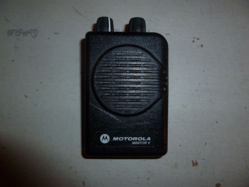 Motorola Minitor V 5 Fire EMS Pager 151-158.9 MHz VHF - Bad Vibrate