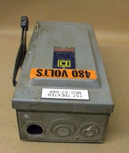 SQUARE D H-361-N SAFETY SWITCH H361N