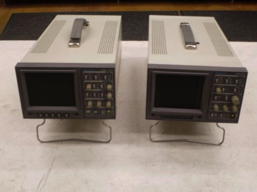 Tektronix 1720 SCH Vectorscope and 1730 Waveform Monitor